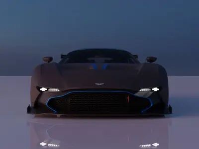 Aston Martin Vulcan  3D model