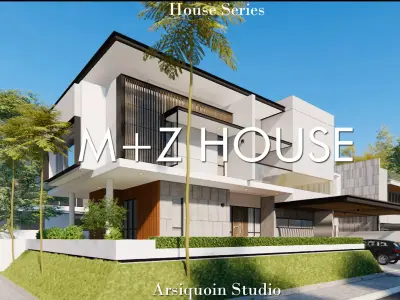 MZ House Design 3D model