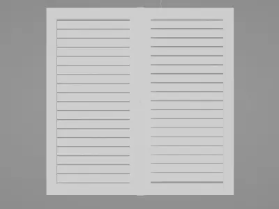 Basic Window Low-poly 3D model