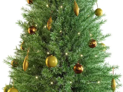 Christmas tree 3D model