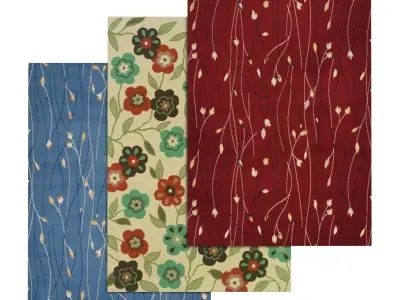 Rug Set 943 3D model