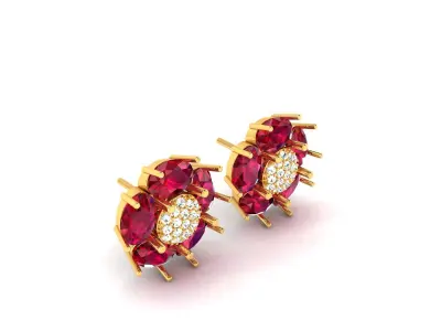 Multi stylish Earrings 3D print model purchase