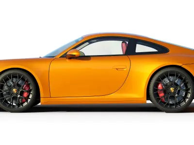 Porsche 911 Carrera S 2019 3D model by zifir3d