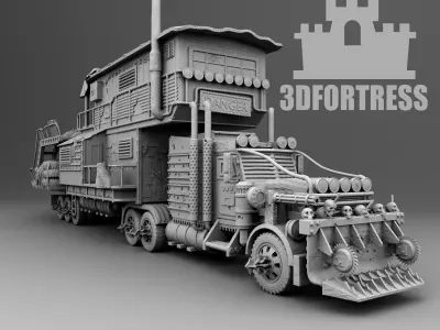Truck survivors 3D print model