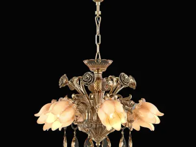 MD 3269-6 Osgona Chandelier 3D model