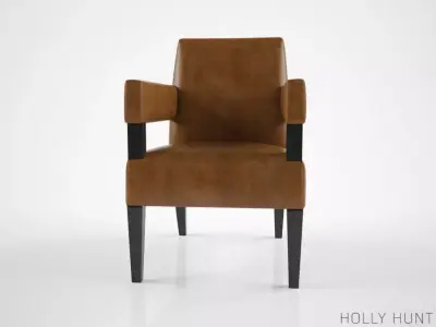 Holly Hunt Hutton Occasional chair 3D model