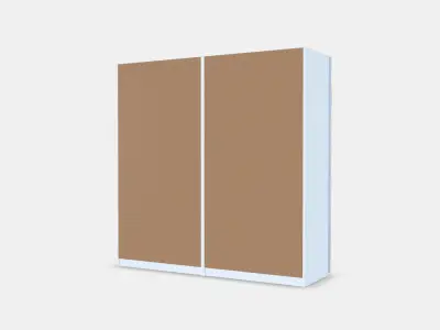 PAX - HASVIK Wardrobe 4 3D model