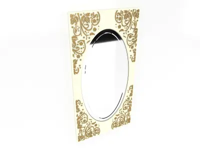 Decorative Mirror 3D model