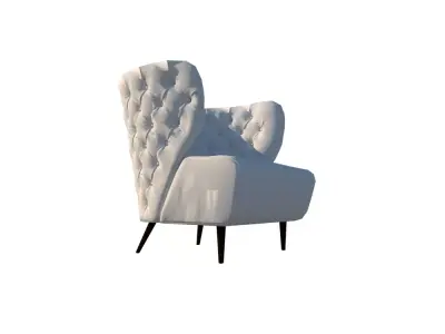 chair on sky 3D model
