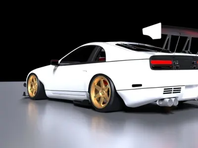 Nissan 300ZX Tenshi Zeta 3D model