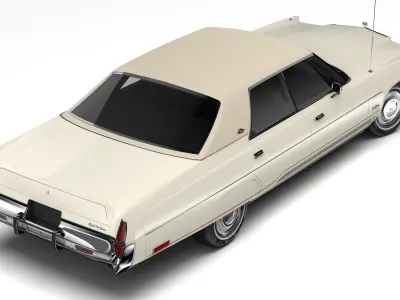 Chrysler New Yorker Brougham Sedan 1977 3D model