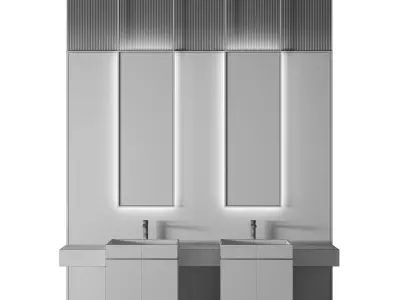 Luxury Bathroom 139 3D model