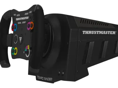 Thrustmaster Driving Force Racing Steering Wheel Set 3D model