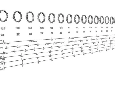 Eternity diamond ring 3D print model