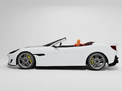 ferrari portofino 3D model