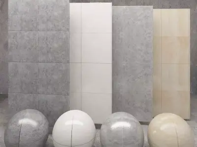 Vray material pack 12 Low-poly 3D model