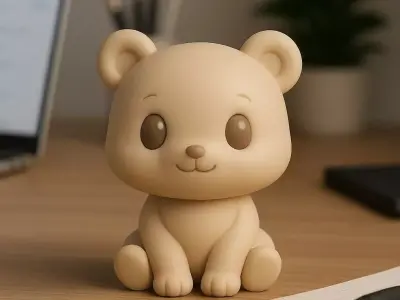 Bear - Kawaii Animals Collection 3D print model