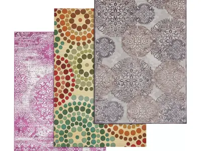 Rug Set 1931 3D model