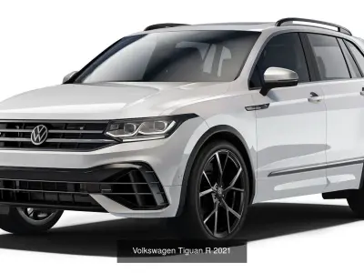 Collection of SUVs from the VAG brand 3D Model Pack