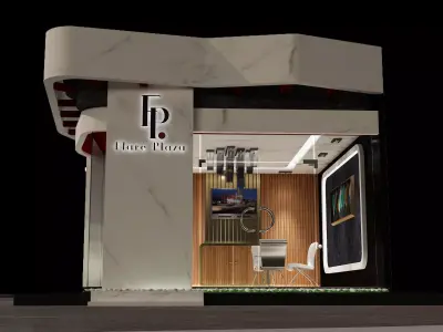  Show Room Store Exhibition a670 f 3D model