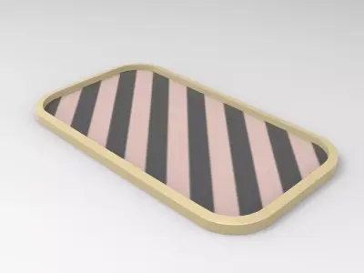 Zoos Pen Tray Low-poly 3D model