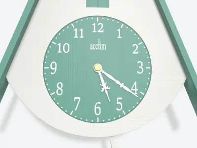 Animated Contemporary Cuckoo Clock  3D model