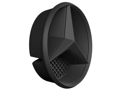 Mercedes logo 04 3D print model