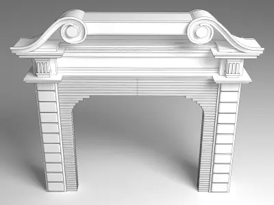 Entry Gate 3D model