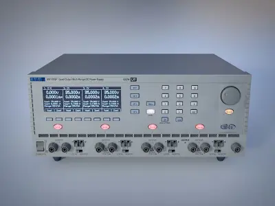 MX 100QP Bench Power Supply 3D model