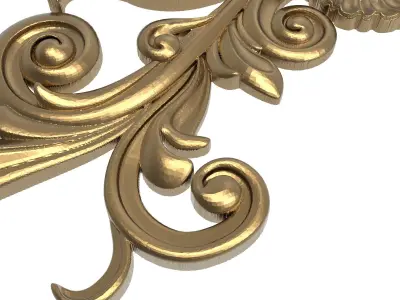  decorative pattern ready for 3D printing 3D print model