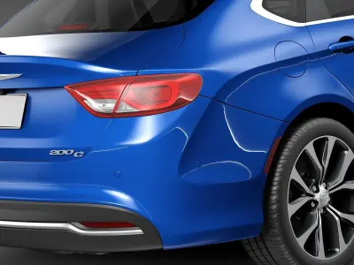 Chrysler 200 2015 3D model