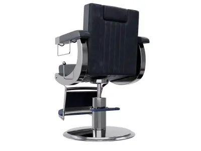 Barber Chair Hair Salon Chair 3D model