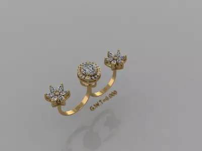 FASION RING 3D model 12