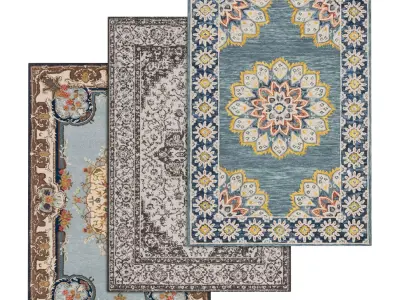 Rug Set 2294 3D model