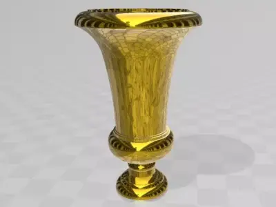 Classical urn vase  3D print model