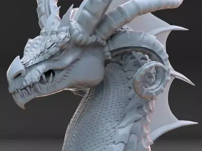 Dragon 3D model 14