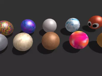 ball soccerball  Football  pack Collection lowpoly Low-poly 3D model