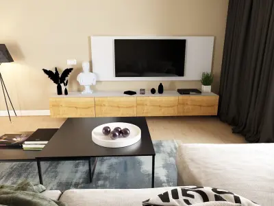 Living Room 3D model