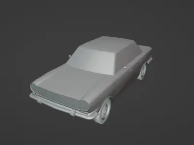 Ika Torino S Low-poly 3D model