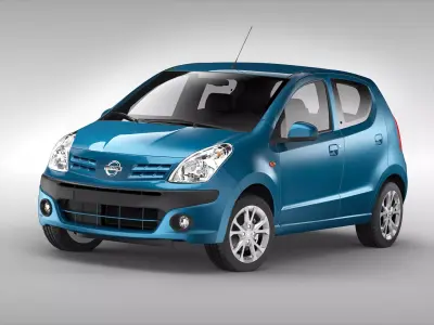 Nissan Pixo 2009 3D model