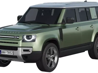 Land Rover Defender 130 2023 3D model