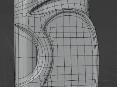 Engine Oil Bottle 3D model