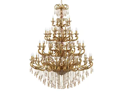 727592 Zar Osgona Chandelier 3D model