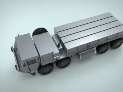 Oshkosh Military Vehicle 3D model