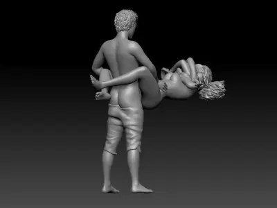 se car 1 3D print model