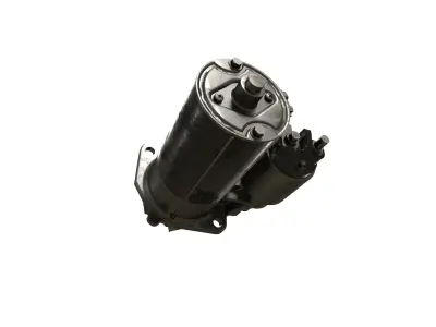 Starter Motor Low-poly 3D model