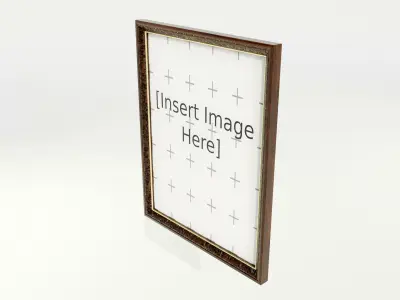 Wooden Frame 3D model