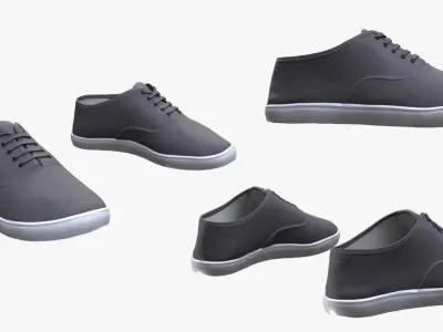 Shoes 275 - All MH Bodies - UE5 Skeletons - Rigged Low-poly 3D model