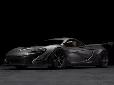 Hypercar Performance Model - P1 Inspired 3D model