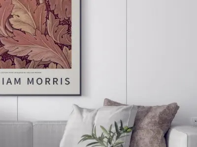 Decorative Abstract Modern Painting 3D model